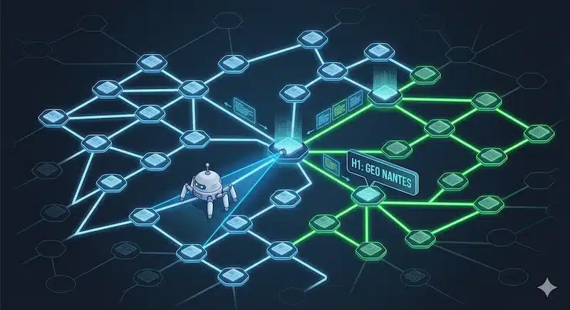 Google bot crawlant un site